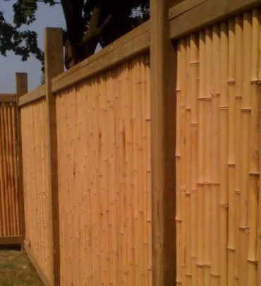 Bamboo Screen Jati Natural 1.8 x 2.4