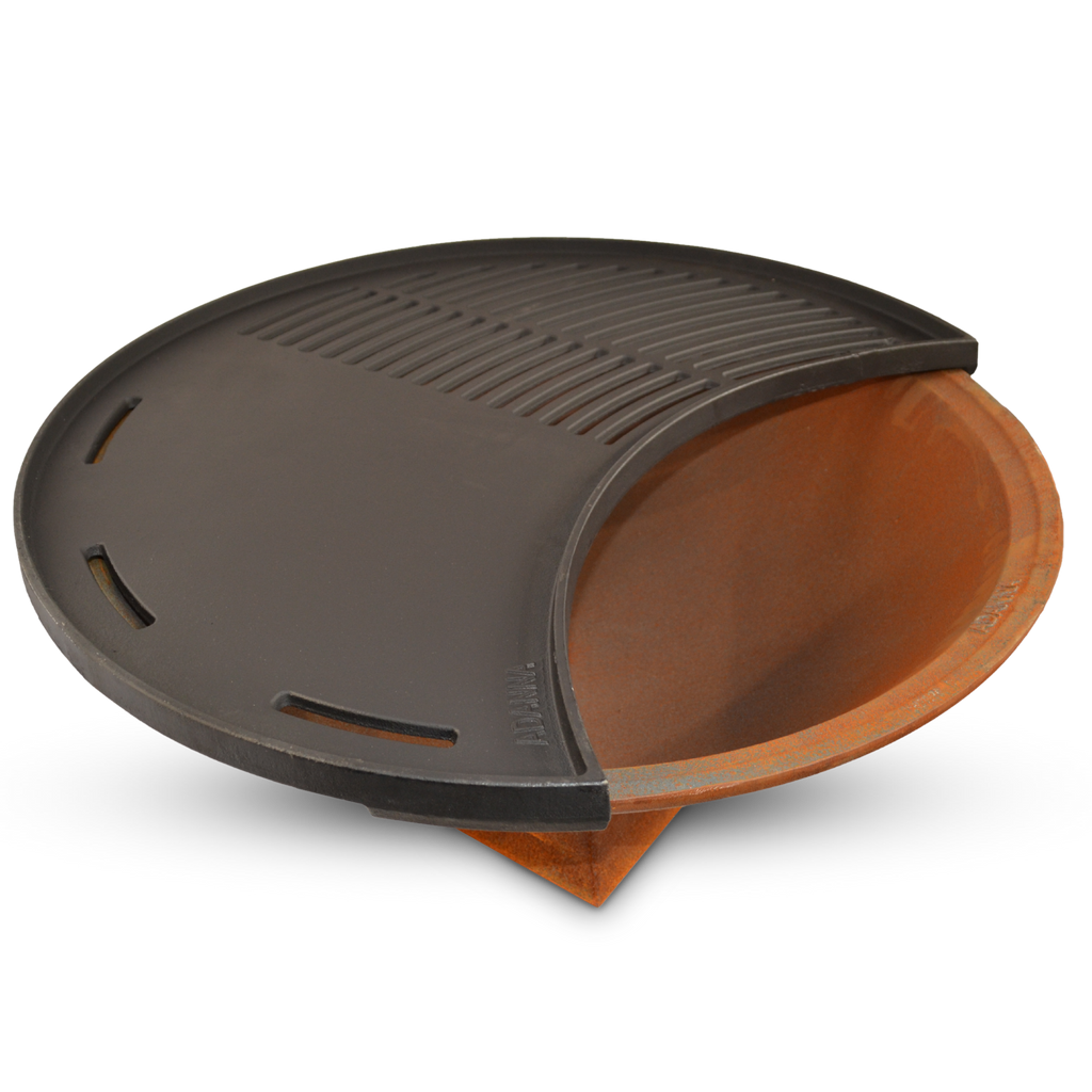 Luna Grill 72cm Cast Iron Fire Pit Grill Plate