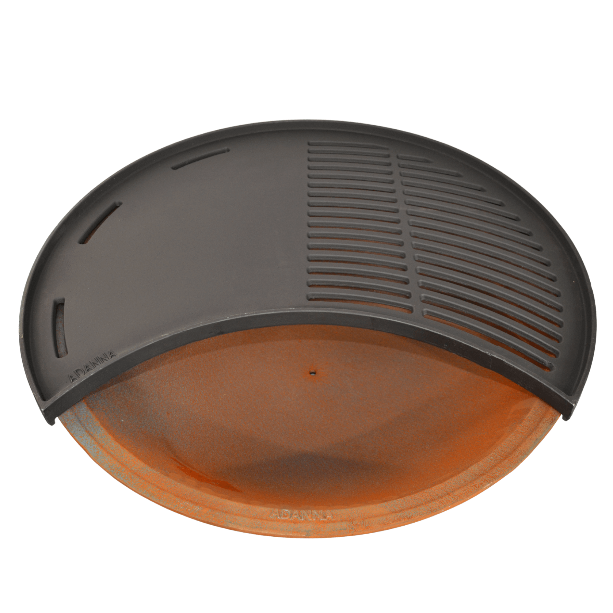 Luna Grill 72cm Cast Iron Fire Pit Grill Plate