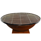 Stainless Steel Fire Pit Grill 74cm