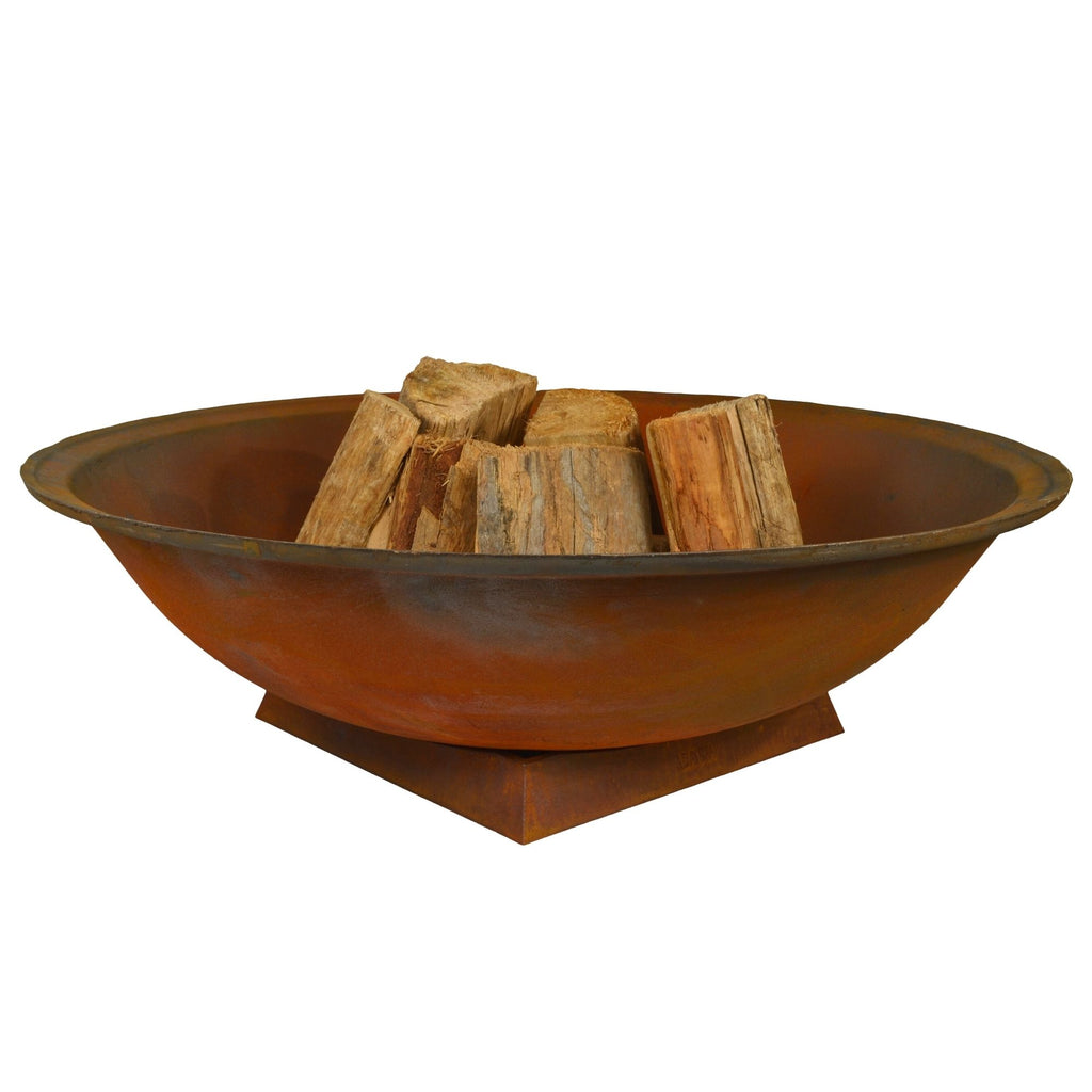 Amara 100cm Premium Cast Iron Fire Pit - Large Outdoor Fire Pit
