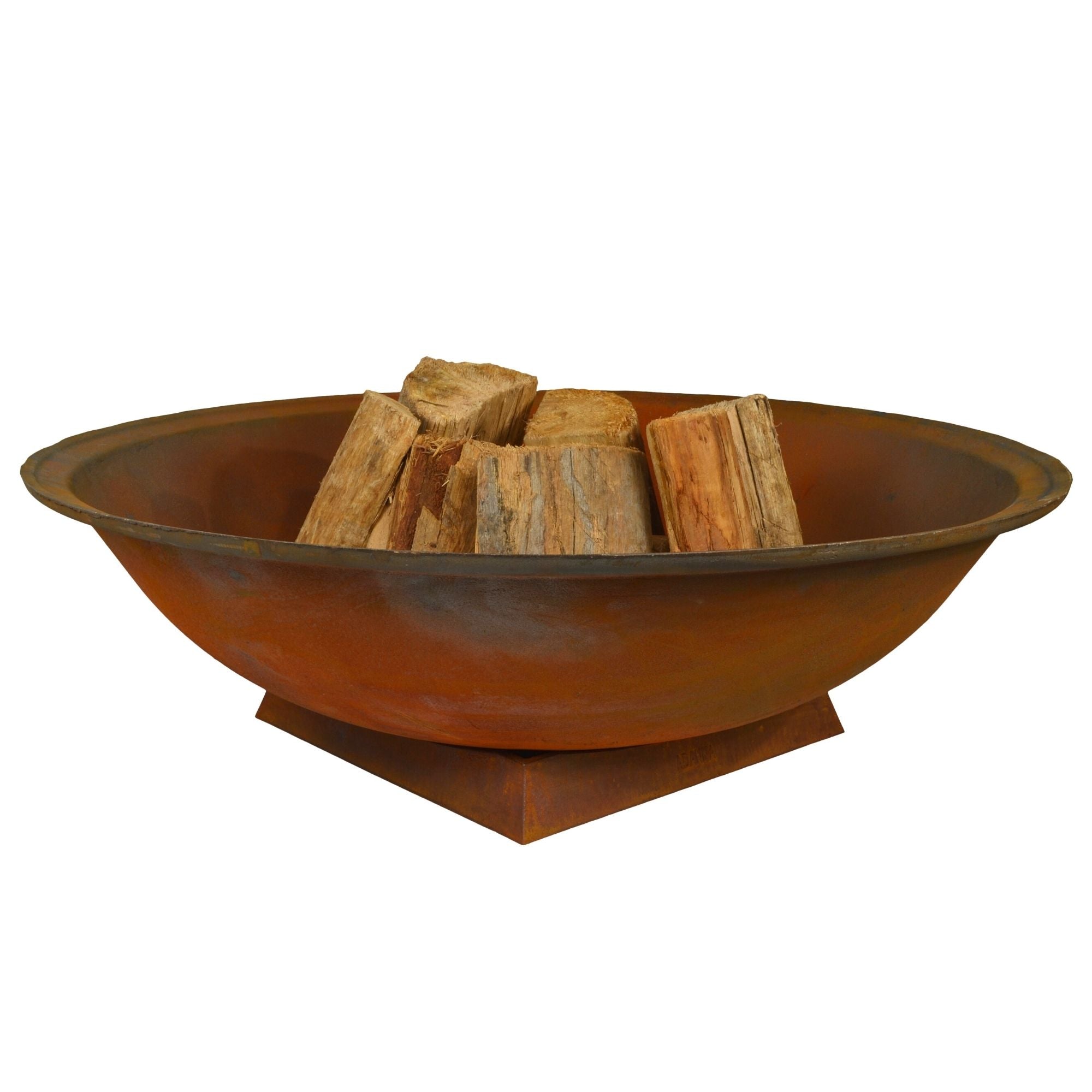 Amara 100cm Premium Cast Iron Fire Pit - Large Outdoor Fire Pit