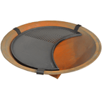 Luna Grill 100cm Cast Iron Fire Pit Grill Plate