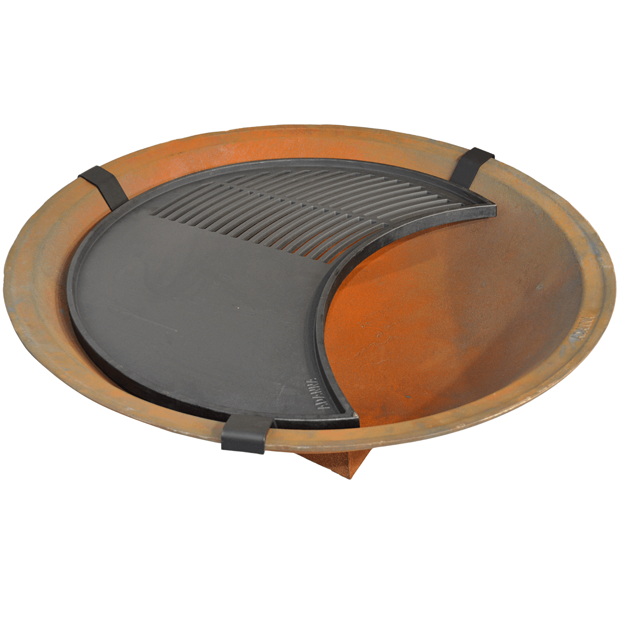 Luna Grill 100cm Cast Iron Fire Pit Grill Plate
