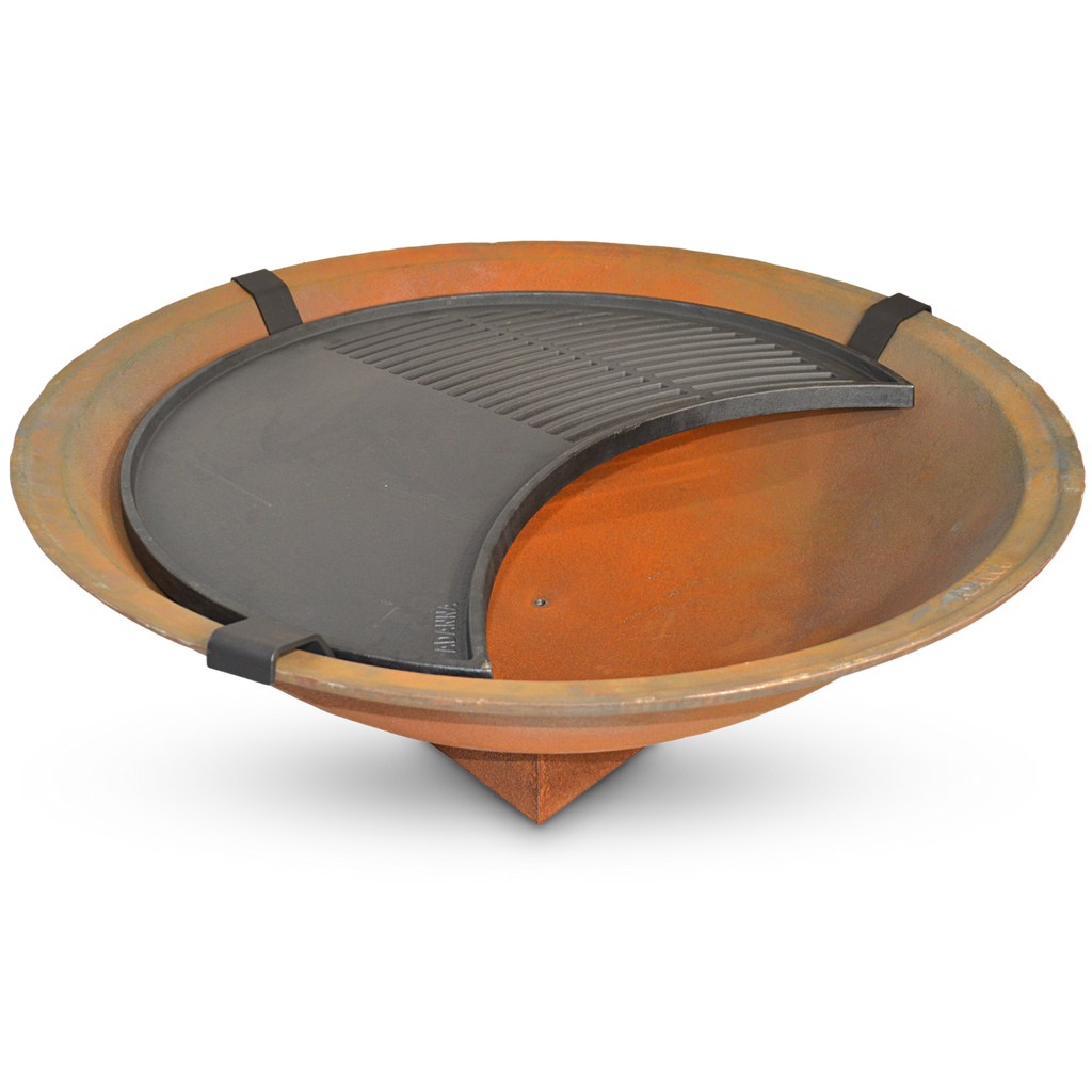 Luna Grill 100cm Cast Iron Fire Pit Grill Plate