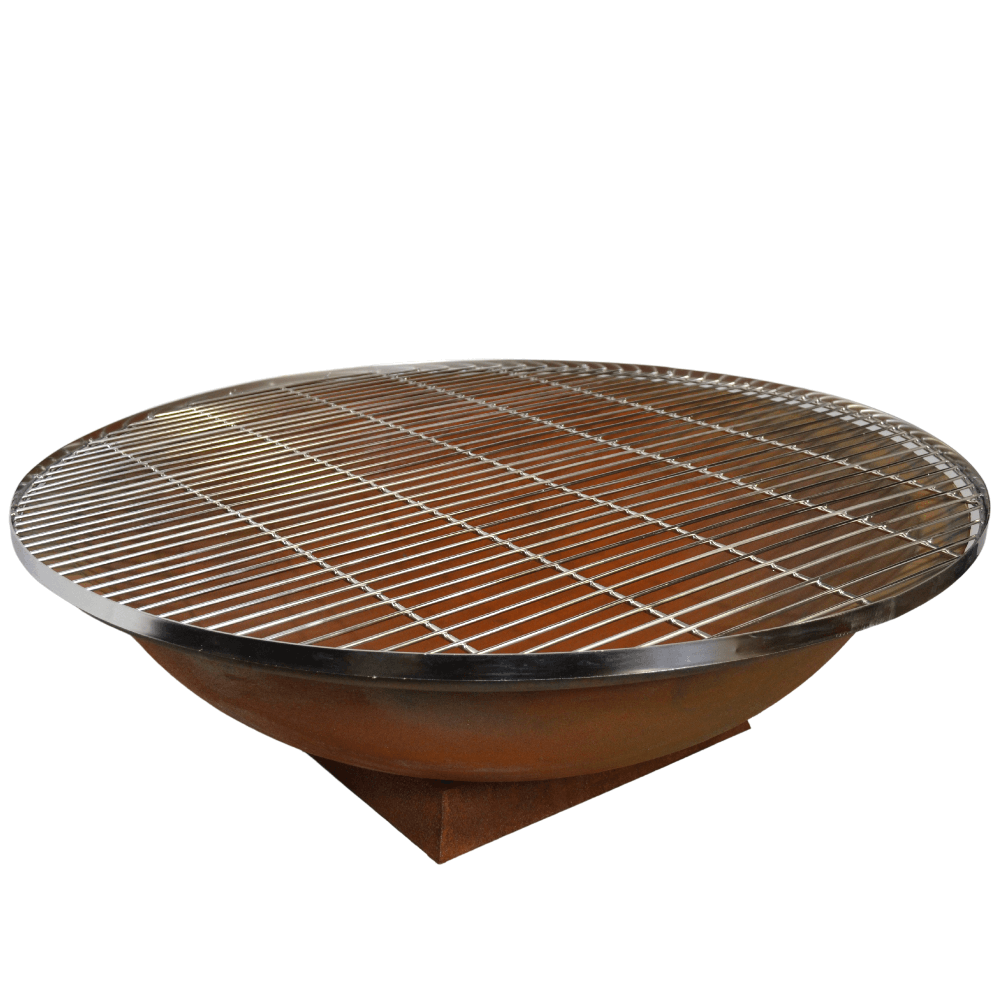 Stainless Steel Outdoor Fire Pit Grill 102cm
