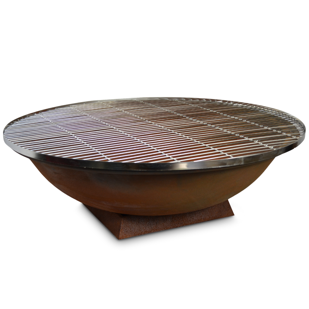 Stainless Steel Outdoor Fire Pit Grill 102cm