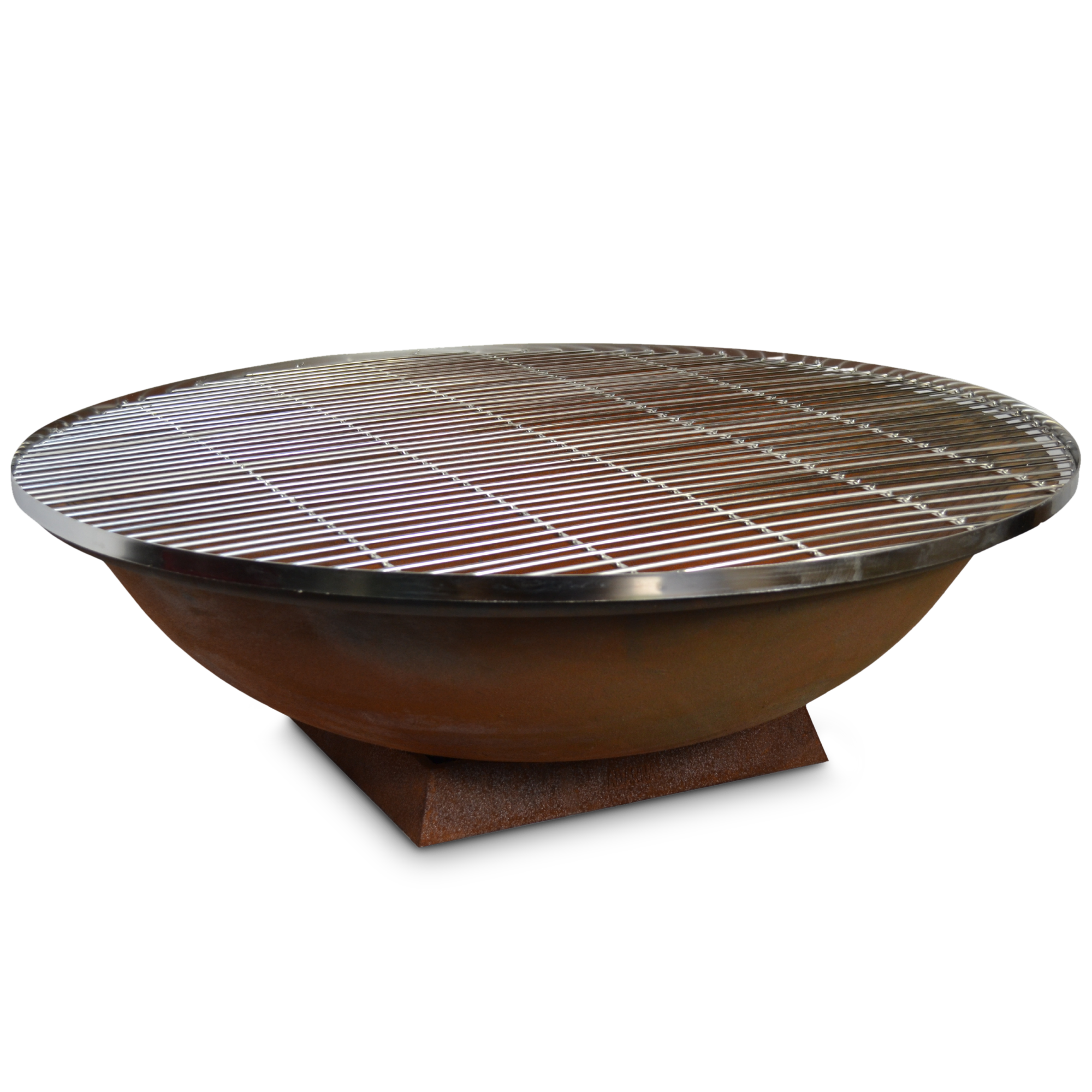 Stainless Steel Outdoor Fire Pit Grill 102cm