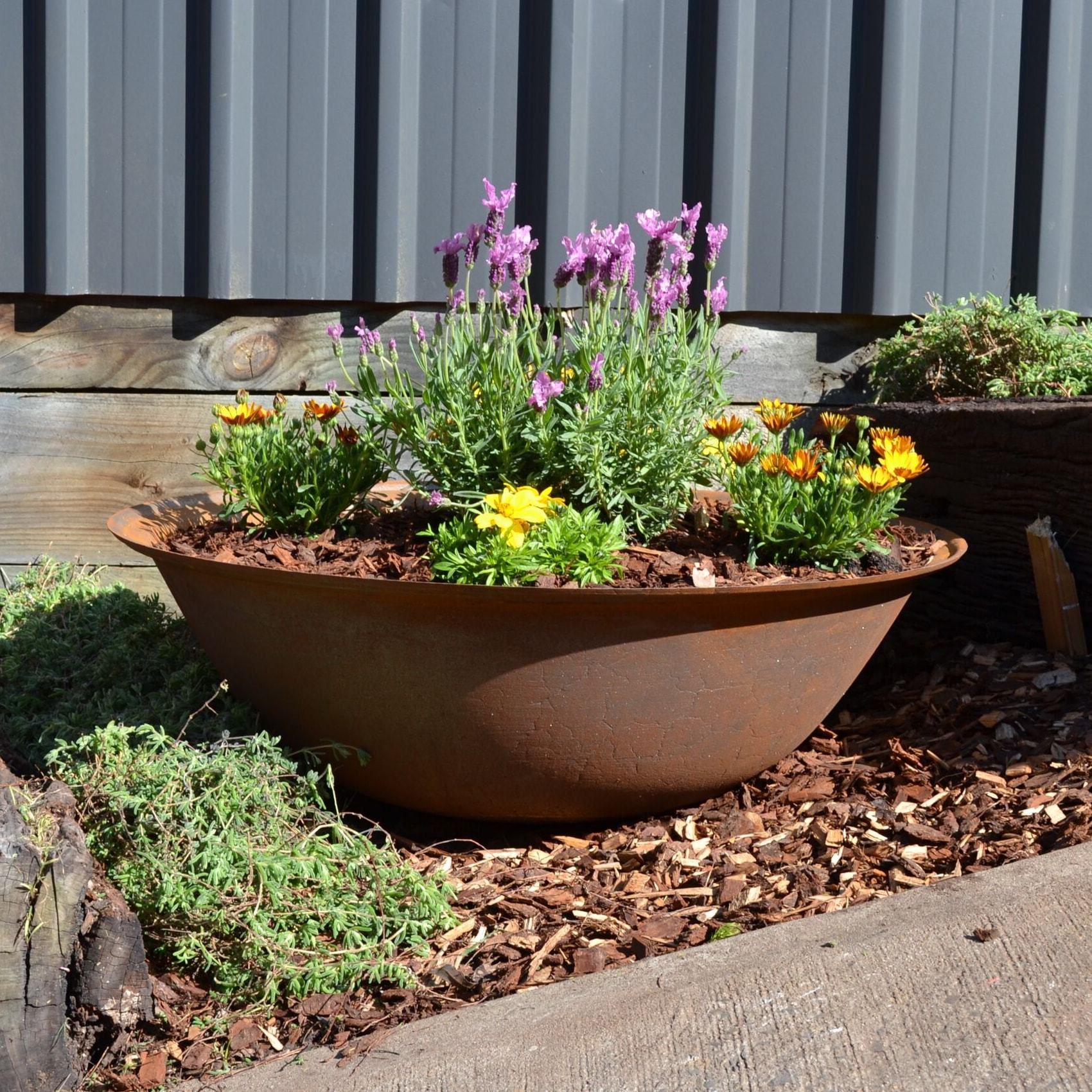 Arizona 82cm Classic Cast Iron Fire Pit - Outdoor Fire Pits Australia
