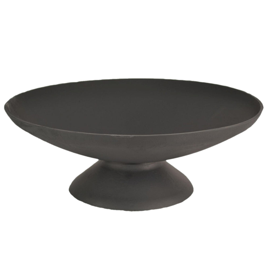 Dakota 60cm Elegant Cast Iron Fire Pit - Black - Outdoor Fire Pits Australia
