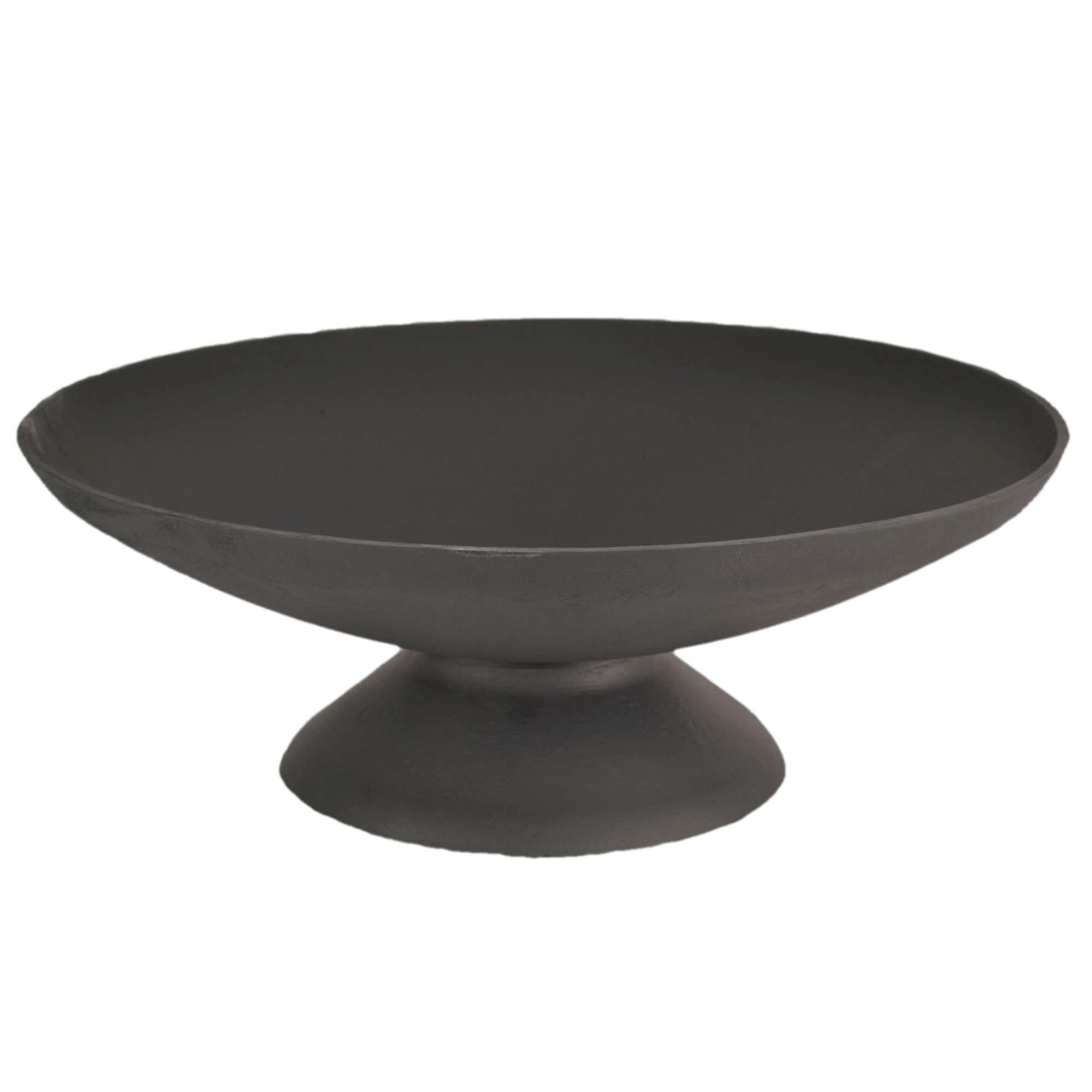 Dakota 60cm Elegant Cast Iron Fire Pit - Black - Outdoor Fire Pits Australia