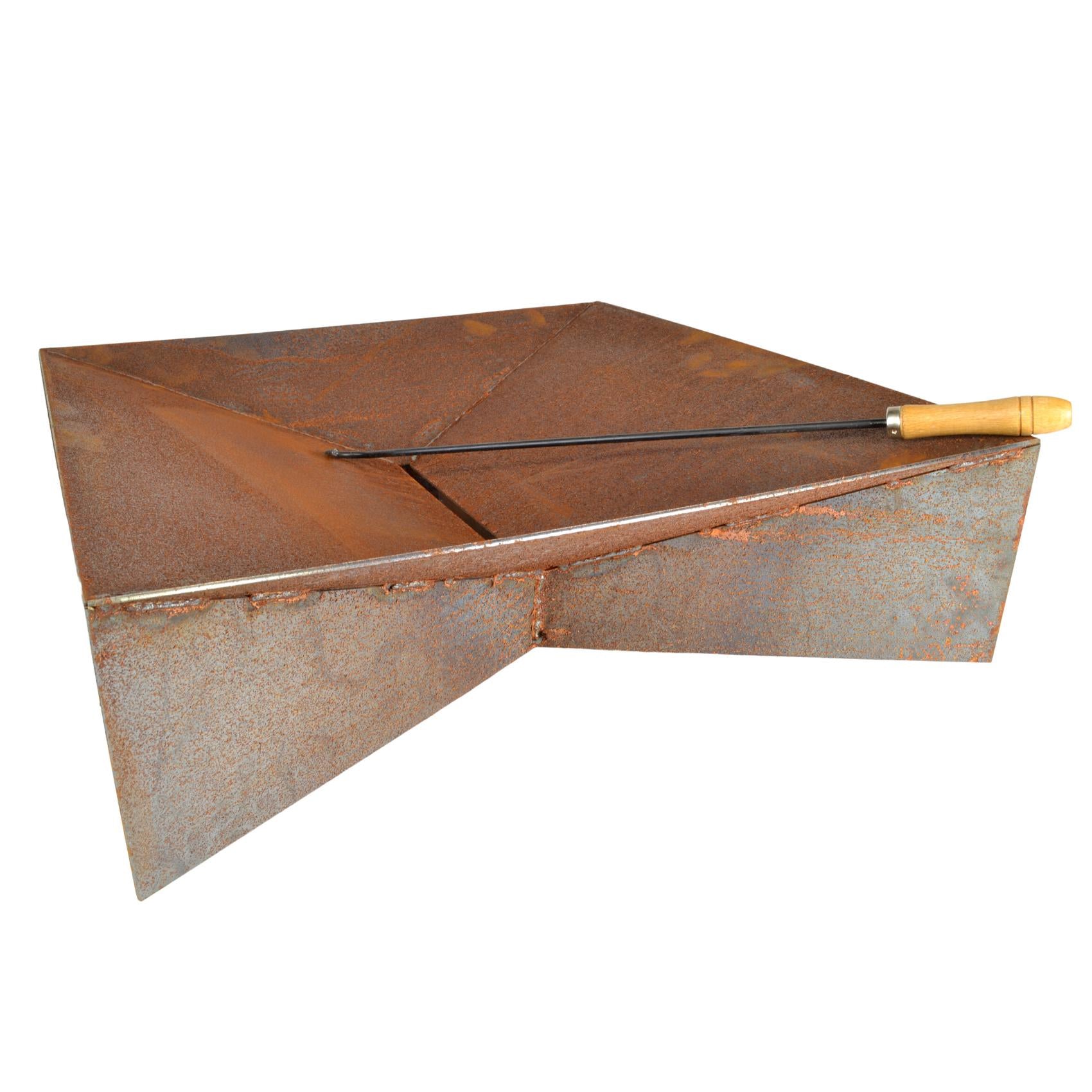 Etna 56cm Contemporary Steel Fire Pit - Outdoor Fire Pits Australia