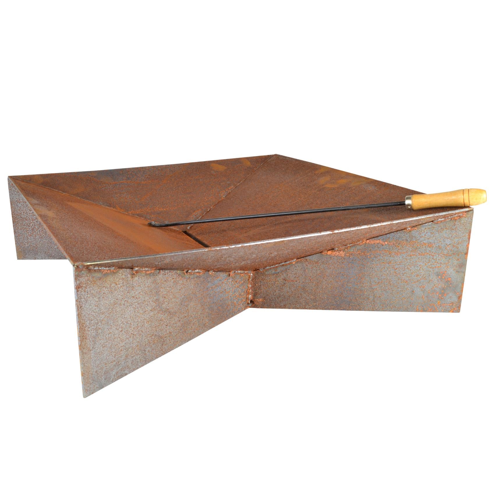 Etna 56cm Contemporary Steel Fire Pit - Outdoor Fire Pits Australia