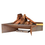 Etna 56cm Contemporary Steel Fire Pit - Outdoor Fire Pits Australia