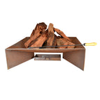 Etna 56cm Contemporary Steel Fire Pit - Outdoor Fire Pits Australia