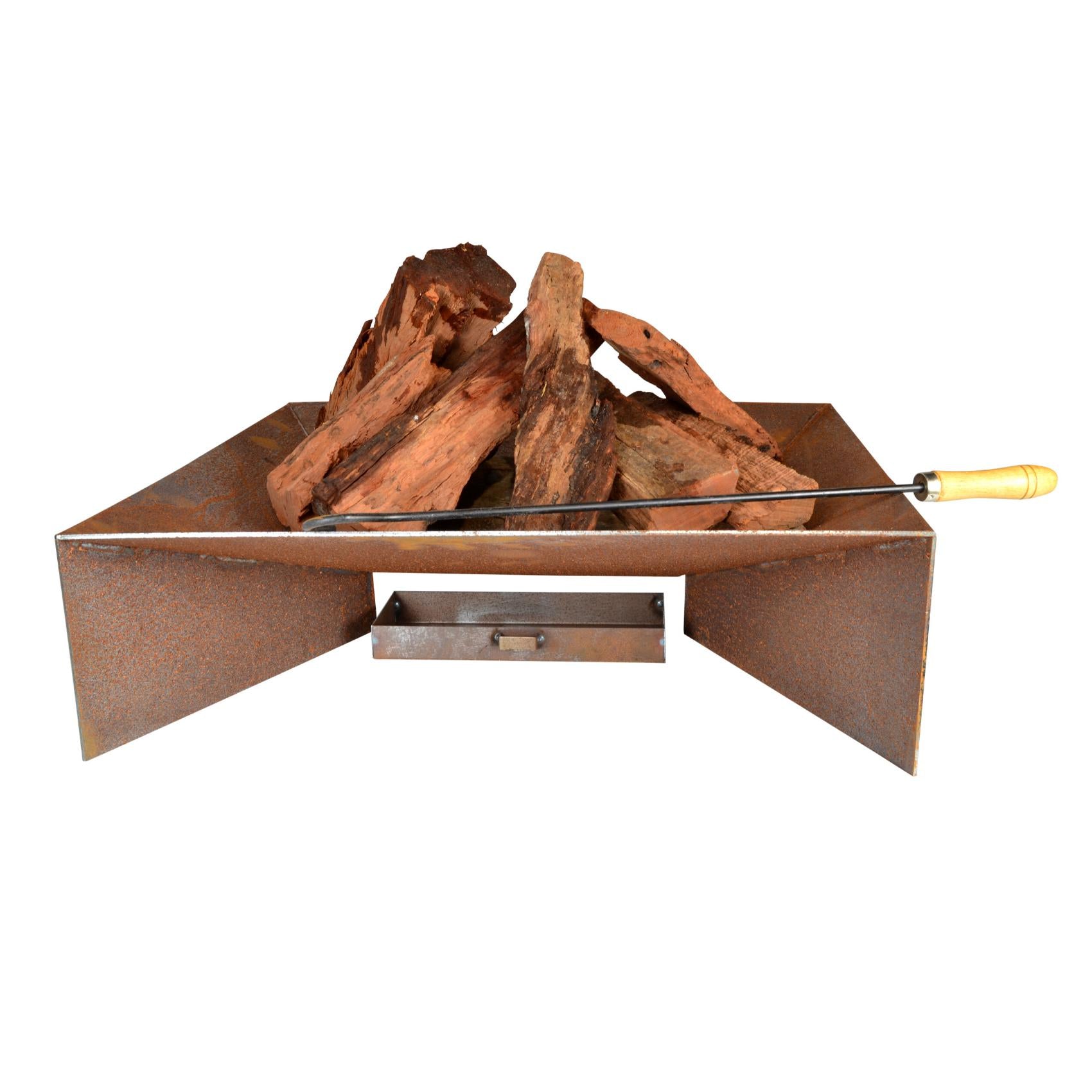 Etna 56cm Contemporary Steel Fire Pit - Outdoor Fire Pits Australia
