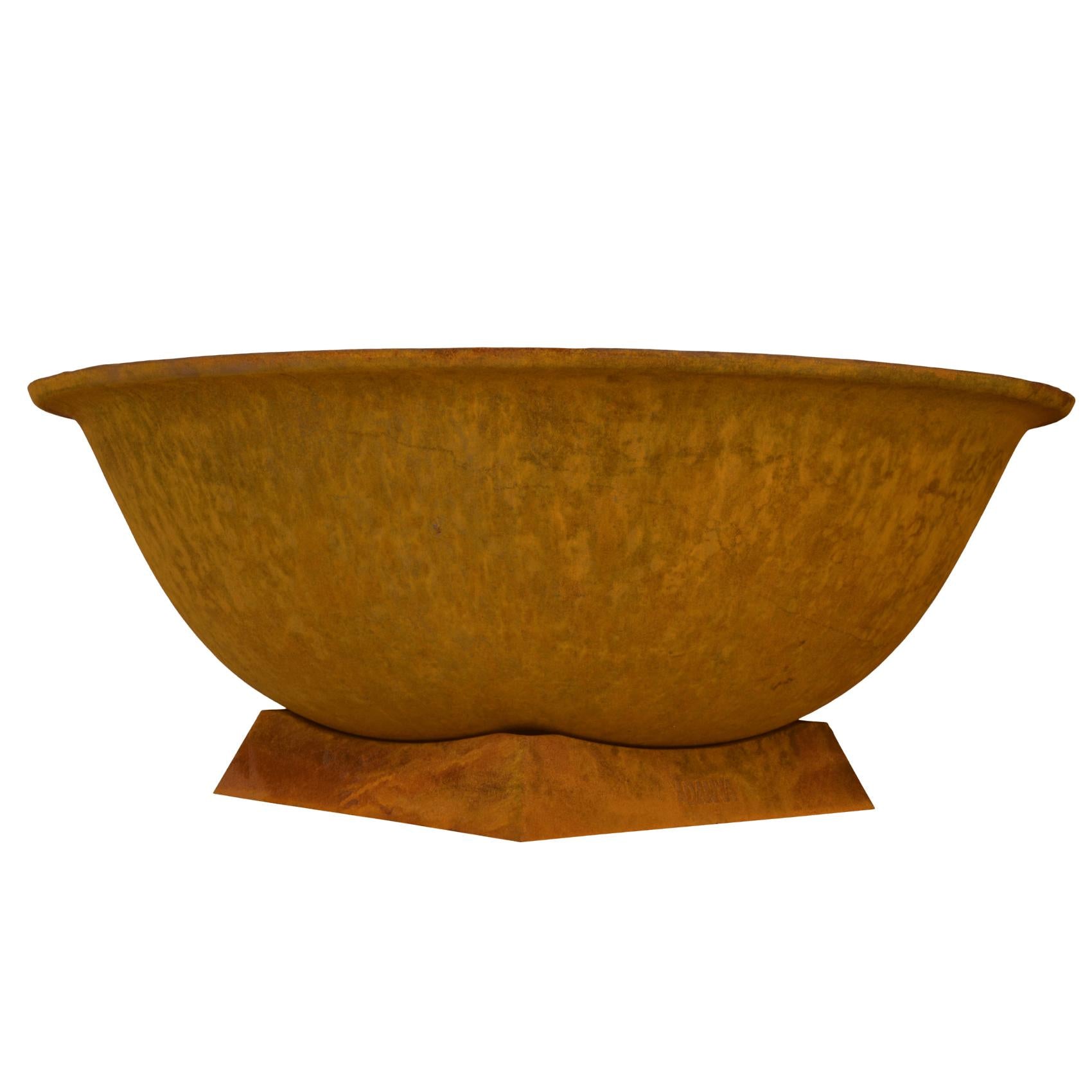 Mojave 72cm Classic Cast Iron Fire Pit - Outdoor Fire Pits Australia
