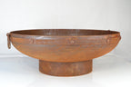 Rani 80cm Traditional Steel Outdoor Fire Pit - Adanna Fire Pits Australia