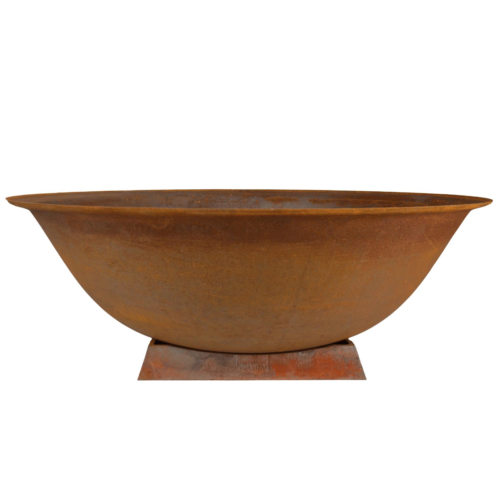 Sahara 100cm Cast Iron Fire Pit - Large Outdoor Fire Pit